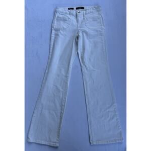 Nine West white bootcut jeans in size 6/28